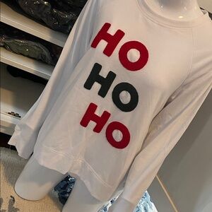 Workshop Republic Clothing Red and Black Holiday Sweatshirt -Like New